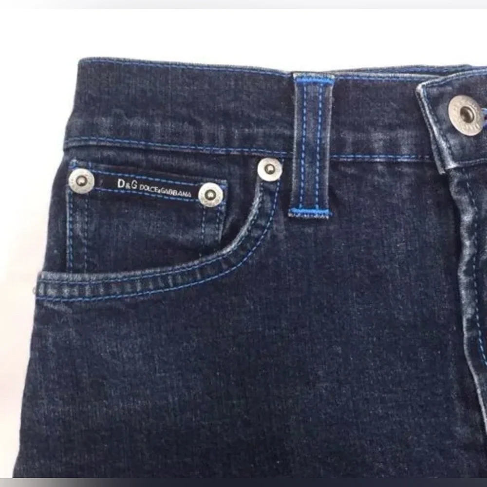 Dolce & Gabbana y2k denim skirt